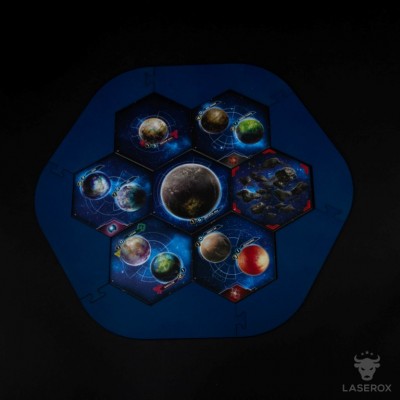 Twilight Imperium Map Frame - Blue